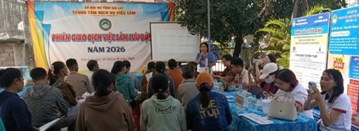 Trung tâm Dịch vụ việc làm Gia Lai cũng giới thiệu các nghề người lao động có thể tham gia học theo danh mục nghề đã được UBND tỉnh Gia Lai ban hành. Ảnh VLGL