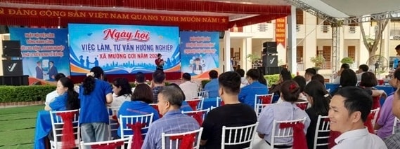 Ngày hội việc làm, tư vấn hướng nghiệp xã Mường Cơi năm 2026