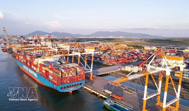 The Cai Mep-Thi Vai port cluster in Ho Chi Minh City (Illustrative photo: VNA)
