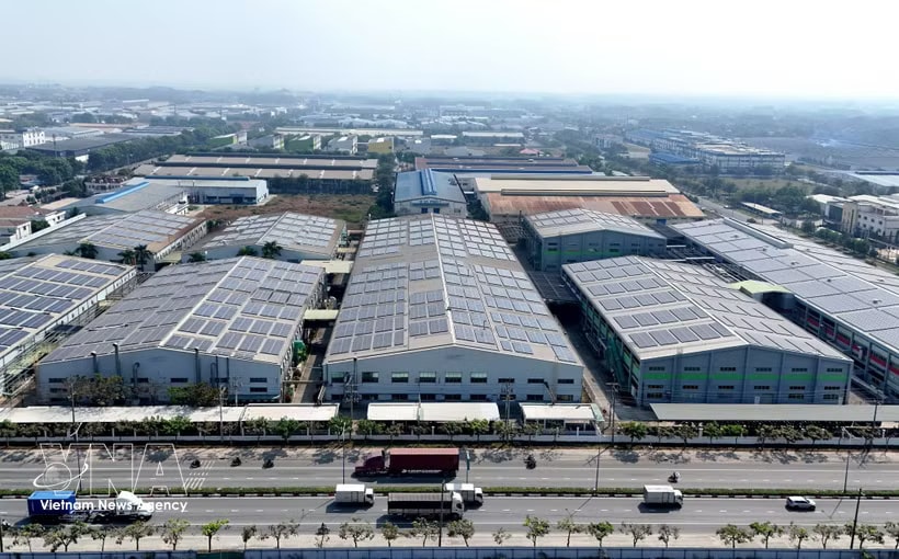A view of VSIP in Ho Chi Minh City (Photo: VNA)