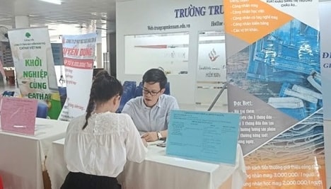 Điểm nổi bật của sàn giao dịch việc làm là tạo điều kiện để người lao động được gặp gỡ trực tiếp nhà tuyển dụng, tham gia phỏng vấn tại chỗ