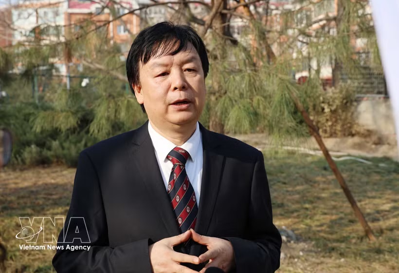 Prof. Mi Liang, Director of the Centre for Southeast Asian Studies at the Beijing Foreign Studies University of China. (Photo: VNA)