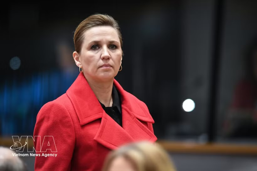 Prime Minister of Denmark Mette Frederiksen (Photo: VNA)