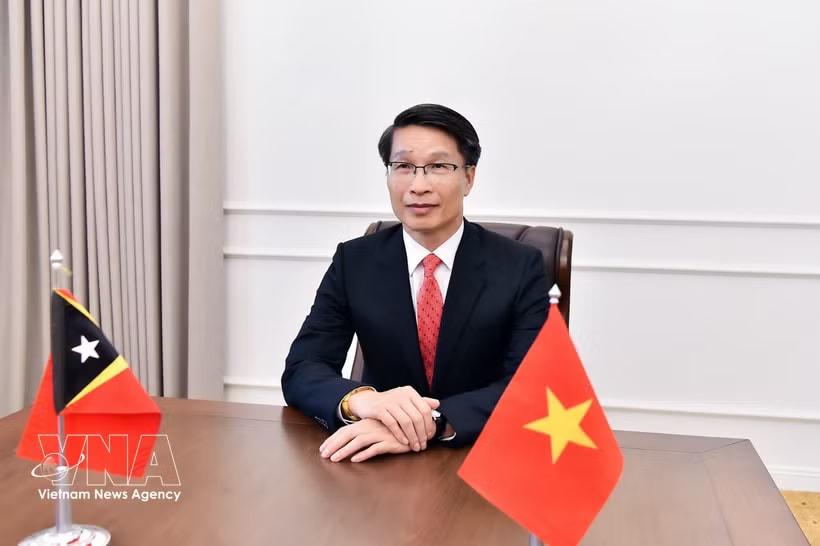 Vietnamese Charge d'affaires to Timor Leste Pham Binh Dam (Photo: VNA)