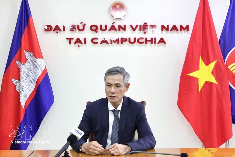 Vietnamese Ambassador to Cambodia Nguyen Minh Vu (Photo: VNA)