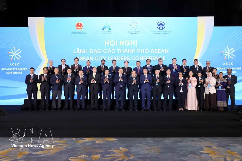 Leaders across ASEAN member states gather in Hanoi on June 8 for the ASEAN Cities Leader Conference 2026. (Photo: VNA)