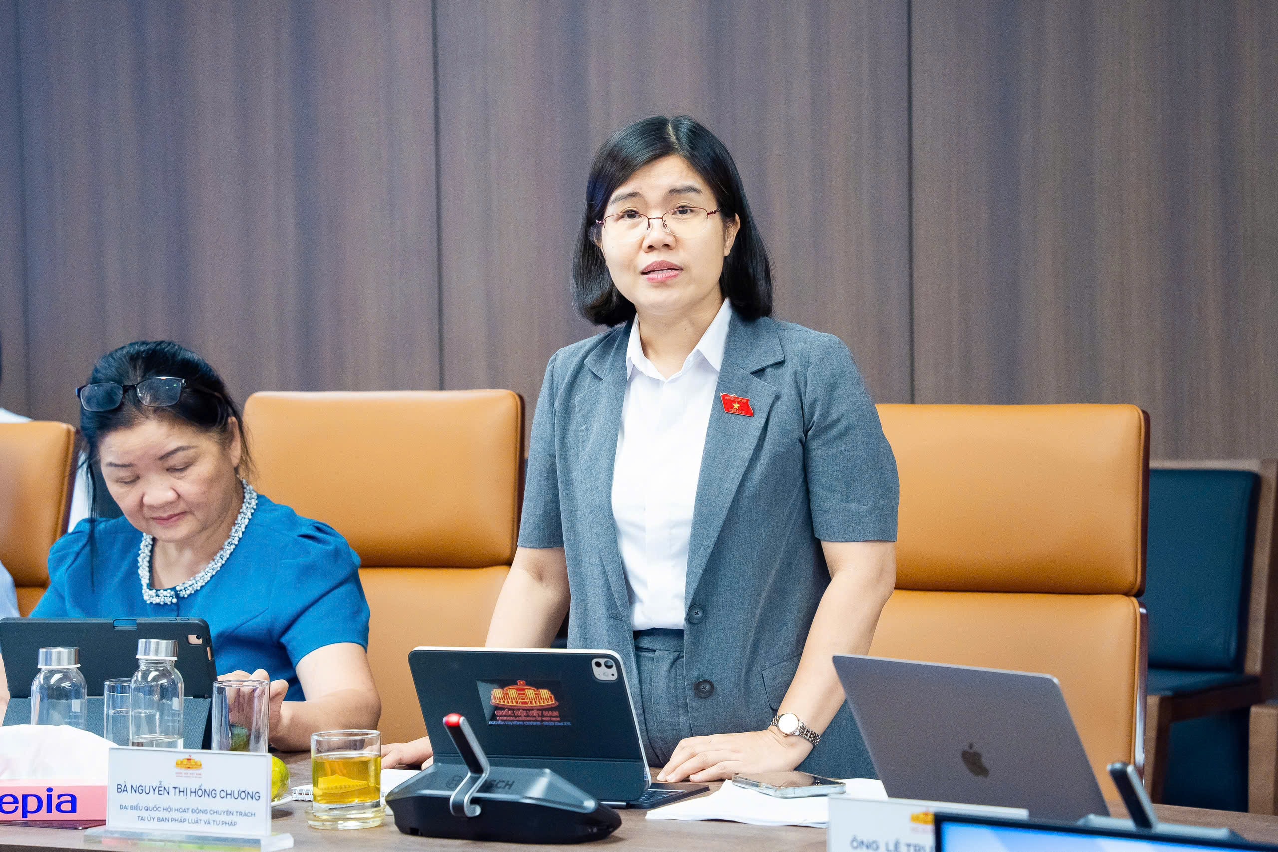 Ủy viên Chuyên trách tại Ủy ban Pháp luật và Tư pháp Nguyễn Thị Hồng Chương