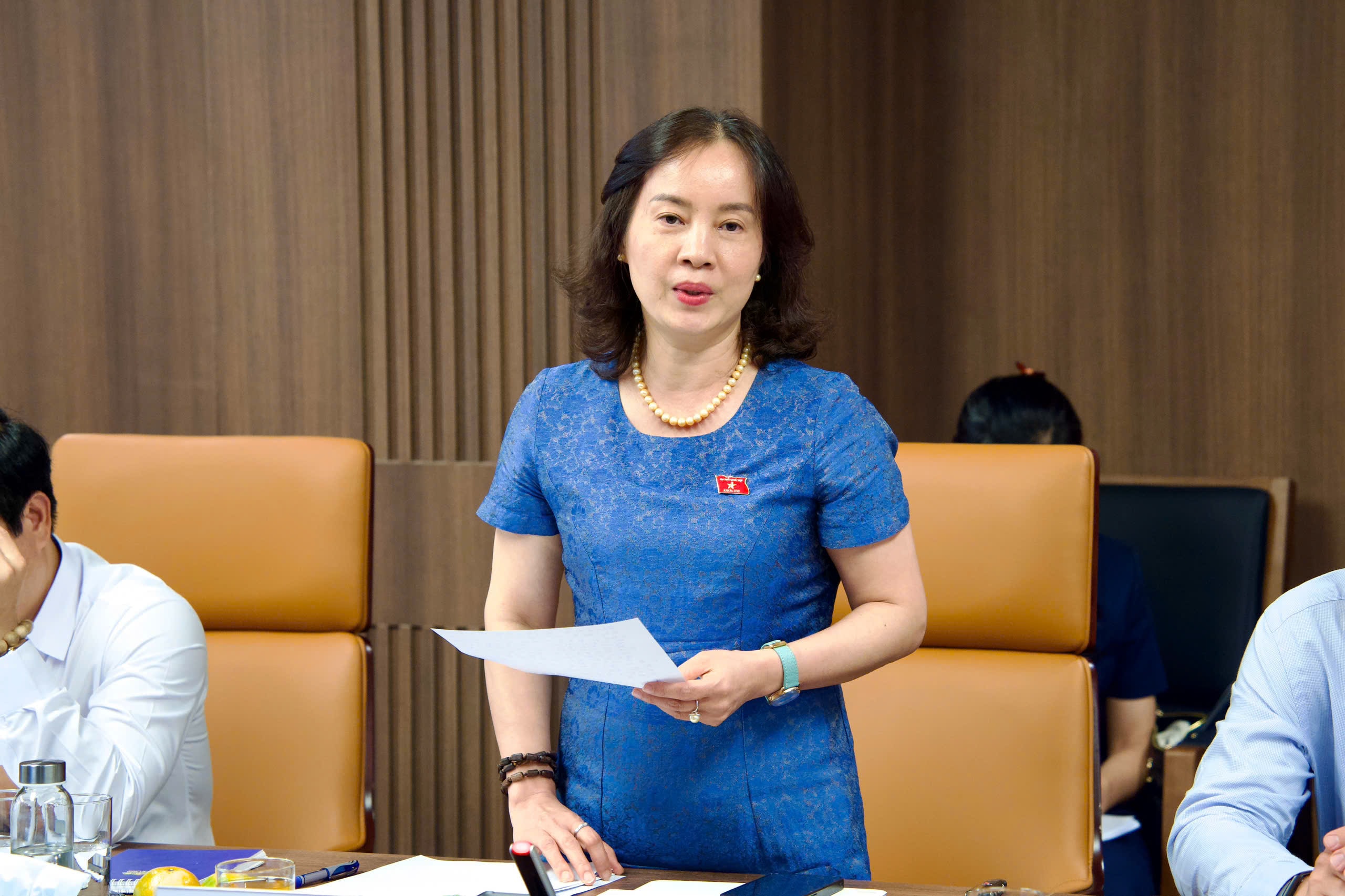 Ủy viên Chuyên trách tại Ủy ban Pháp luật và Tư pháp Nguyễn Thị Kim Anh