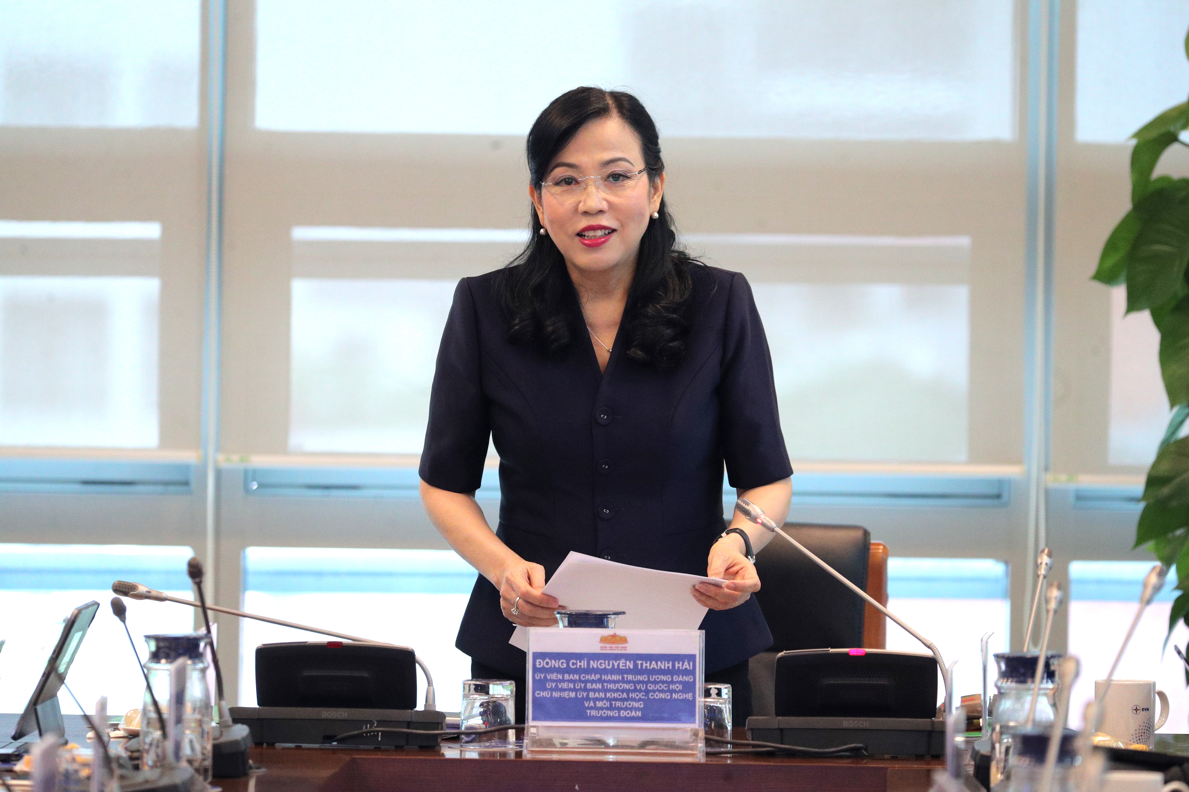 Chủ nhiệm Ủy ban Khoa học, Công nghệ và Môi trường Nguyễn Thanh Hải 1