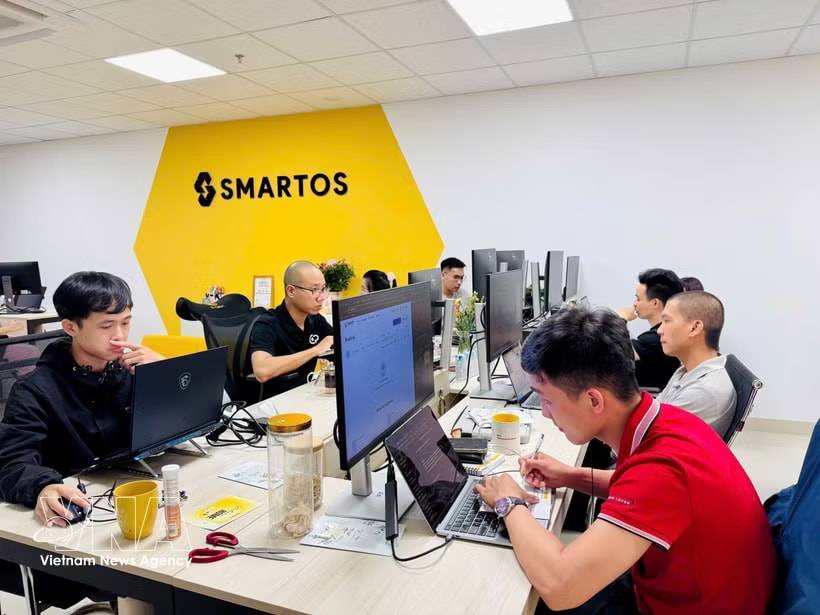 Private technology enterprises are increasingly viewed as a driving force at the heart of the innovation ecosystem. (Photo: VNA)