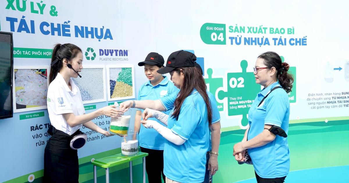 2. Unilever Việt Nam đang từng bước kết nối trách nhiệm môi trường với hành vi tiêu dùng có trách nhiệm