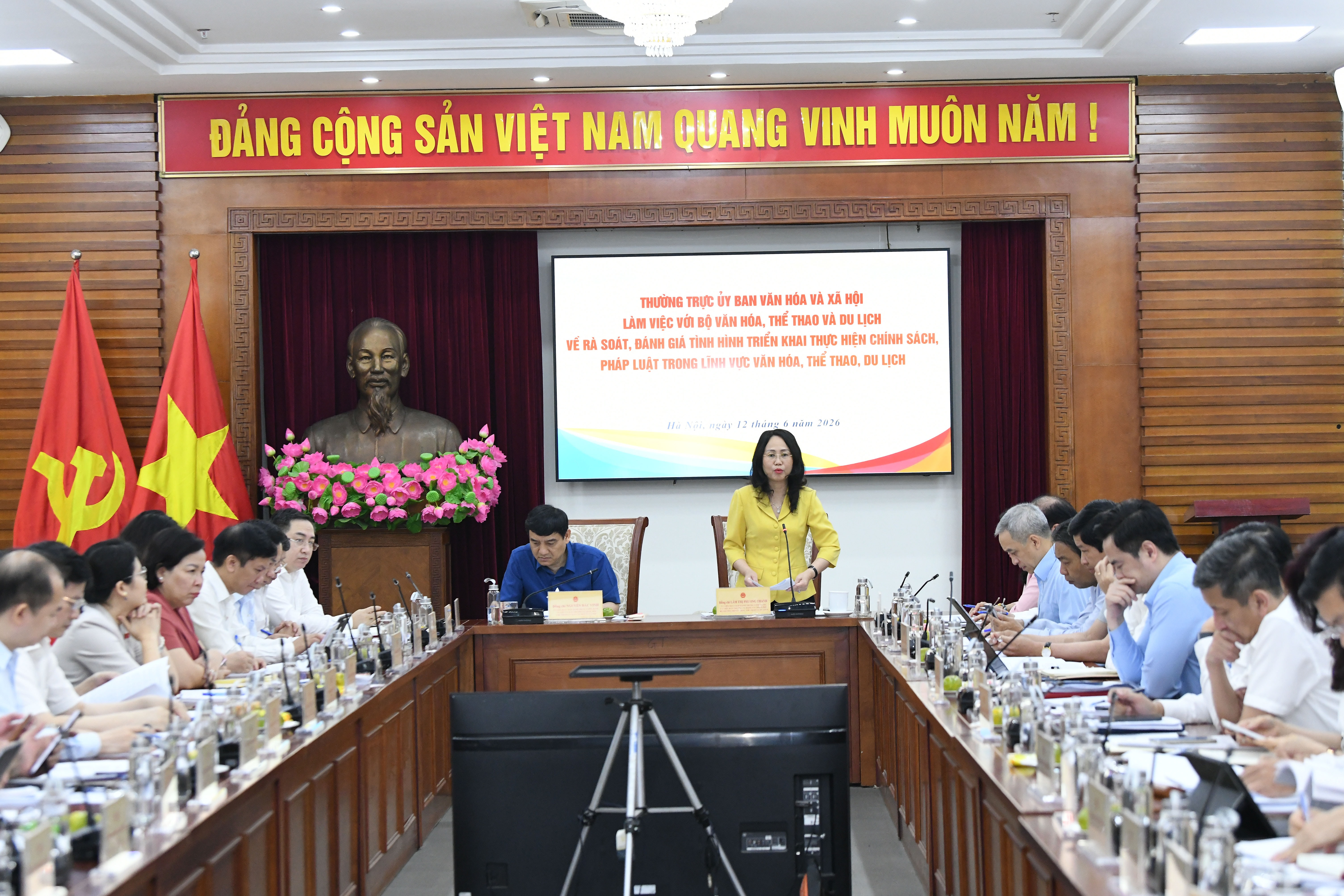 Bộ trưởng Bộ Văn hóa, Thể thao và Du lịch Lâm Thị Phương Thanh.2