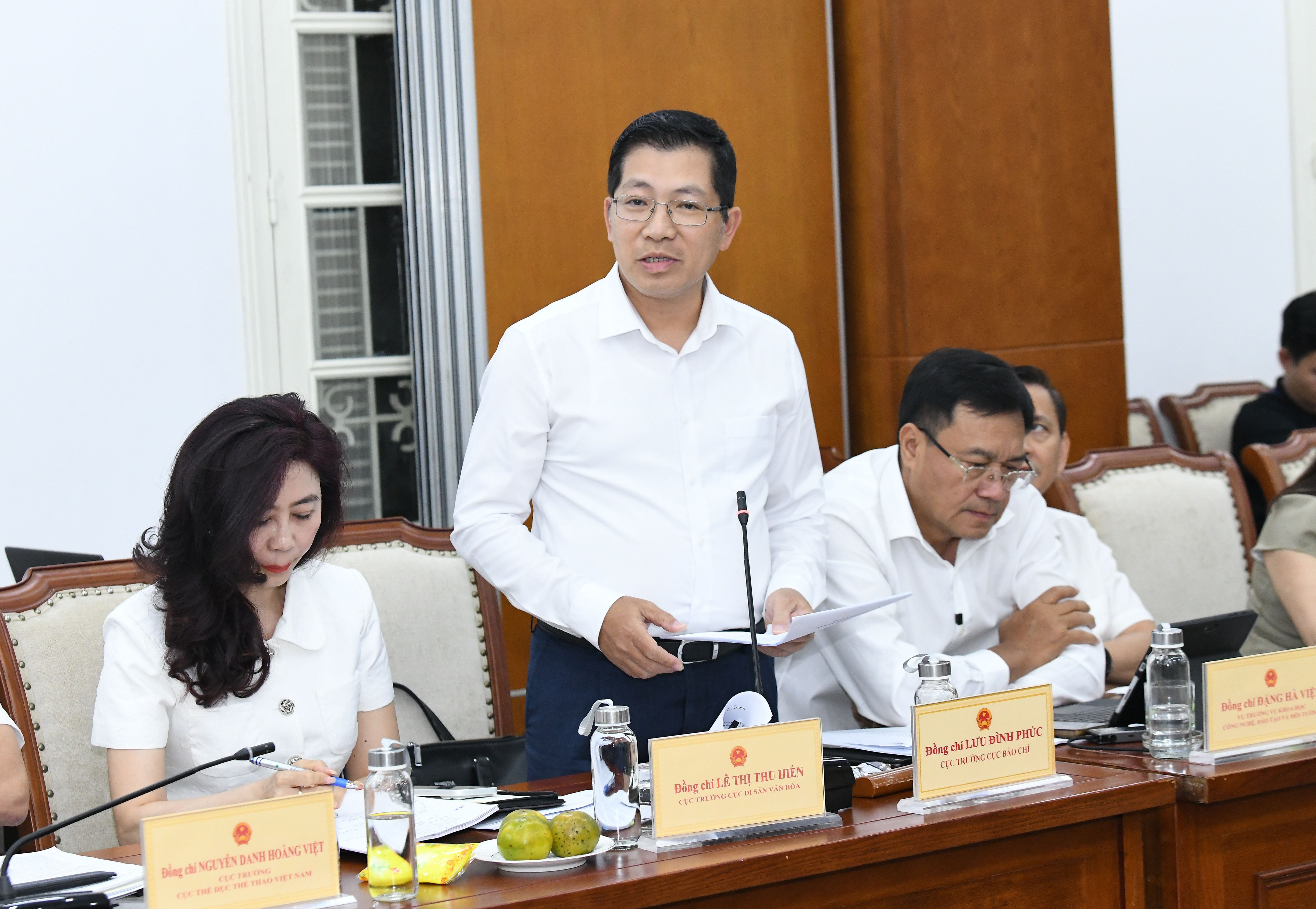 Cục trưởng Cục Báo chí Lưu Đình Phúc