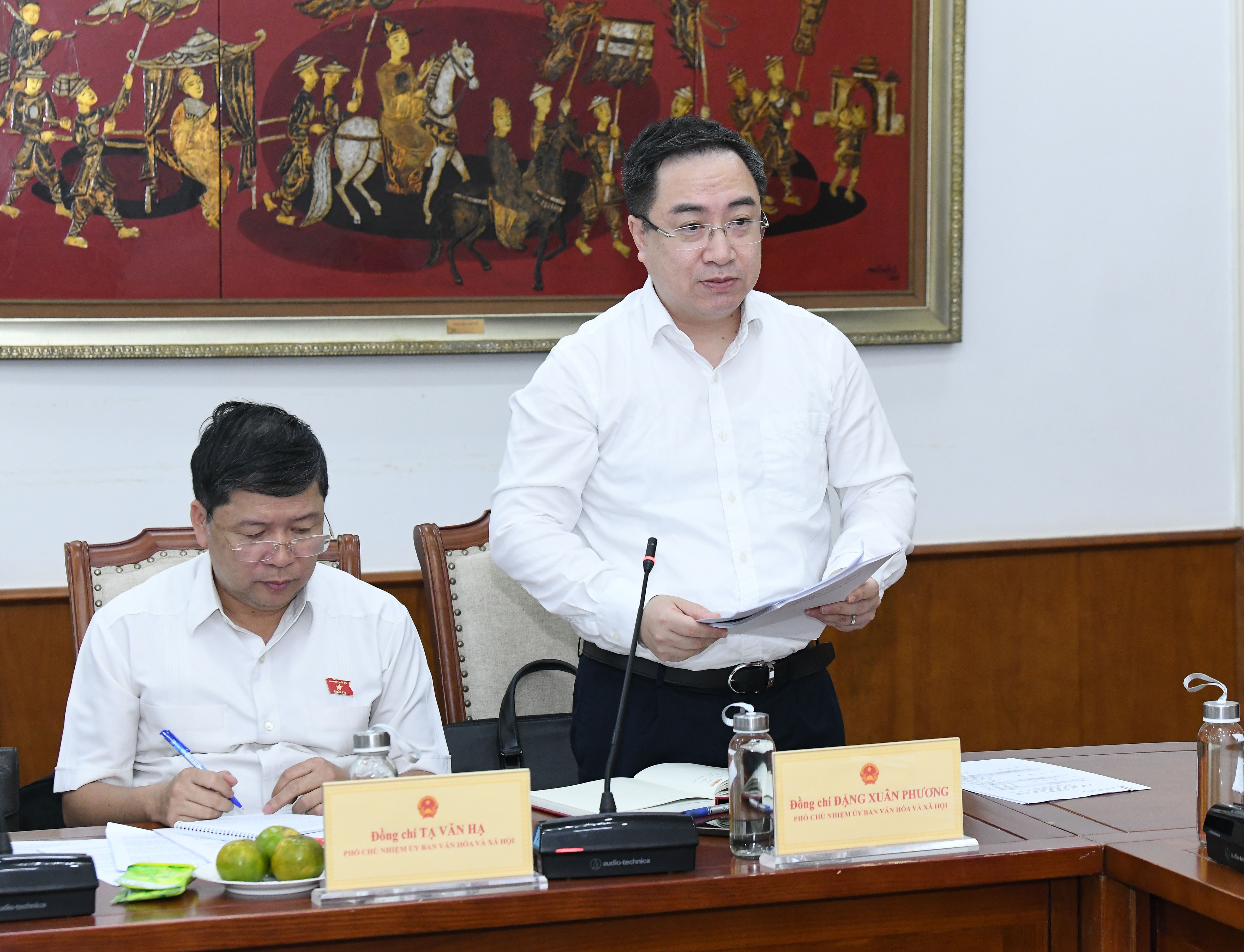 Phó chủ nhiệm Ub Văn hóa và xã hội Đặng Xuân Phương