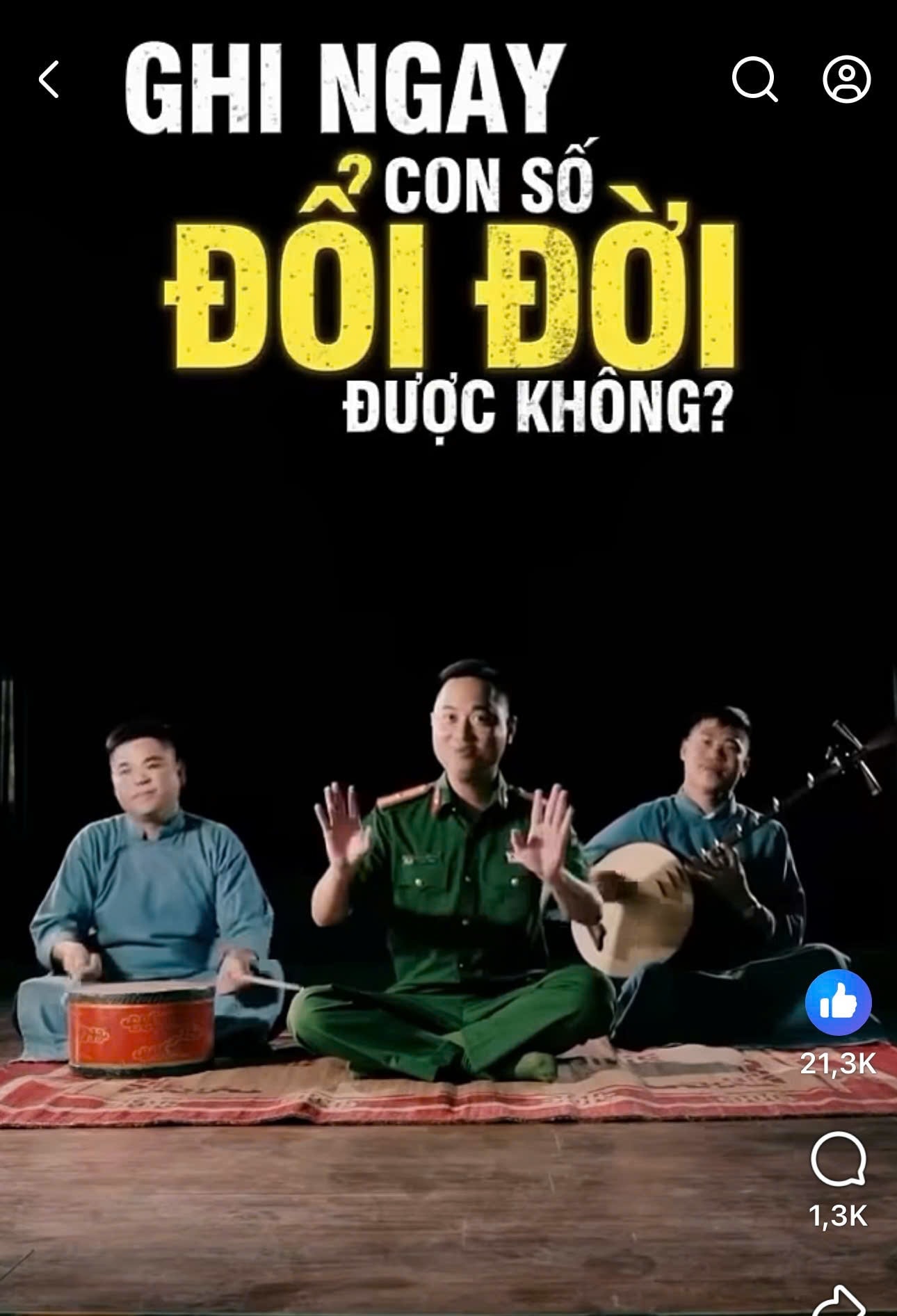 ghi ngay con so