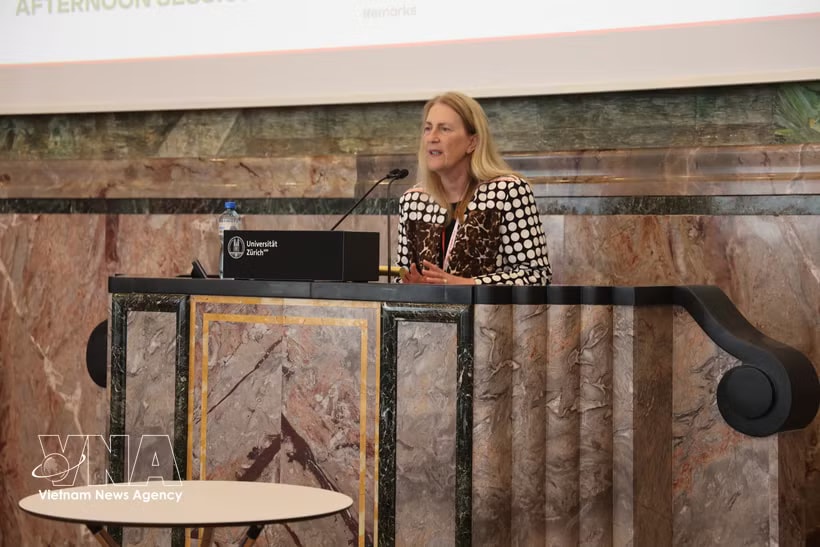 Director of Switzerland’s State Secretariat for Economic Affairs Helene Budliger Artieda expressed optimism that Vietnam and the EFTA will soon bridge remaining differences to finalise the FTA, thereby giving new momentum to bilateral cooperation. (Photo: VNA)