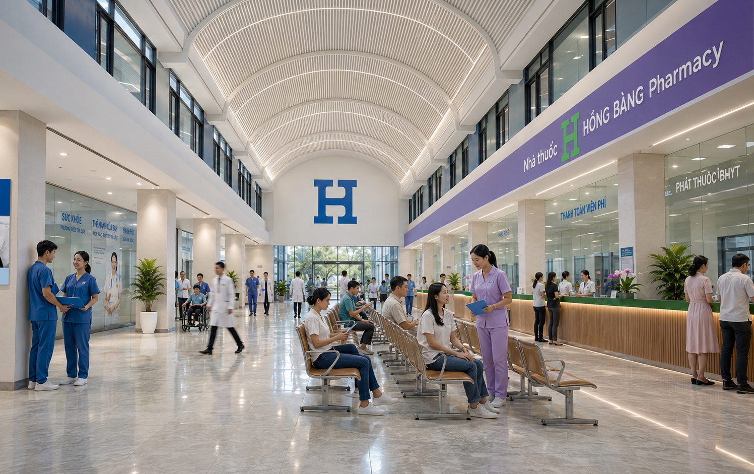 Nhà thuốc bệnh viện ĐHQT Hồng Bàng