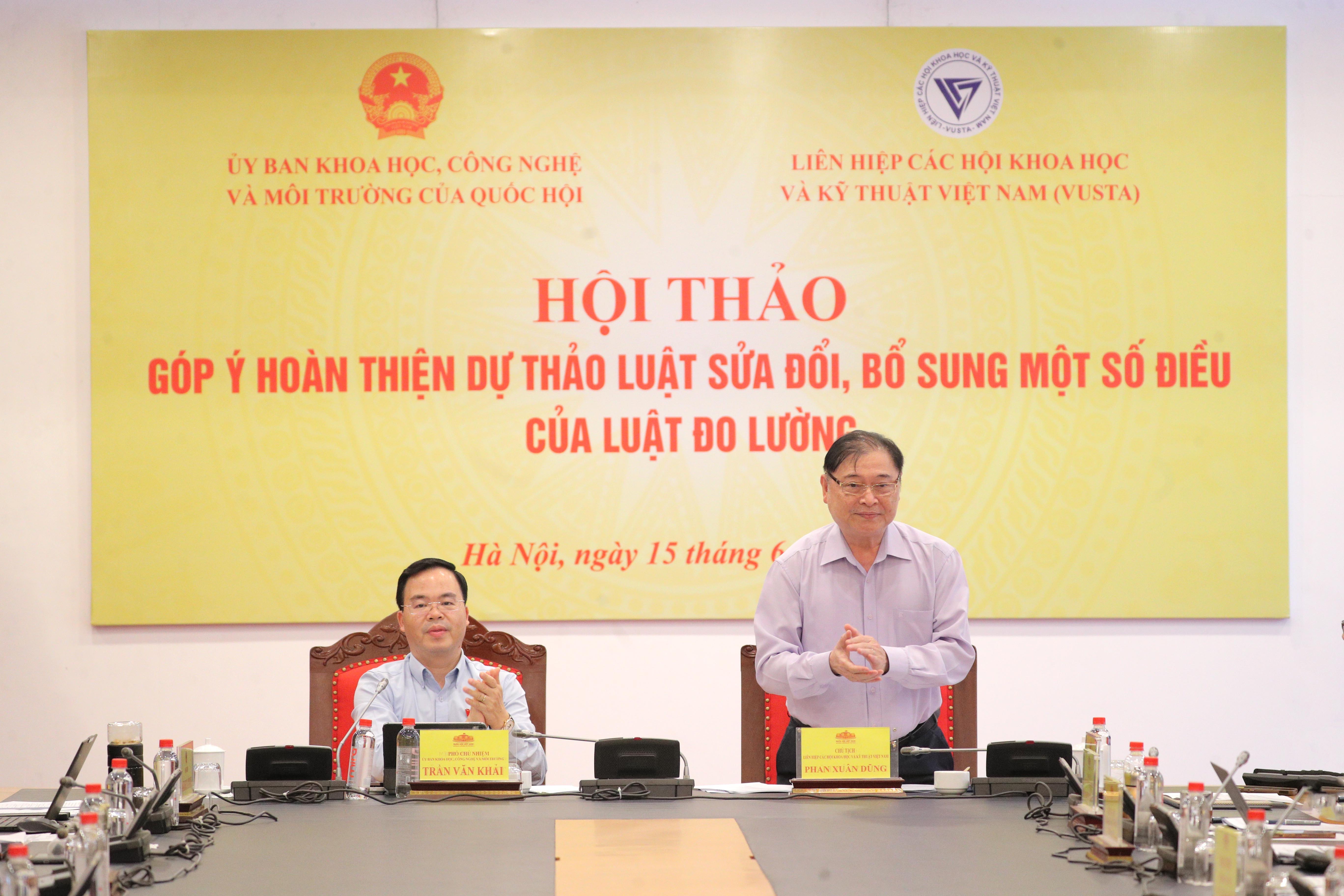 Chủ tịch Liên hiệp các Hội khoa học và kỹ thuật Việt Nam Phan Xuân Dũng