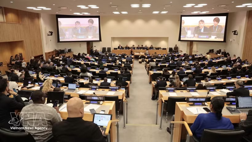 An overview of the 36th meeting of States Parties to the United Nations Convention on the Law of the Sea (Photo: VNA))