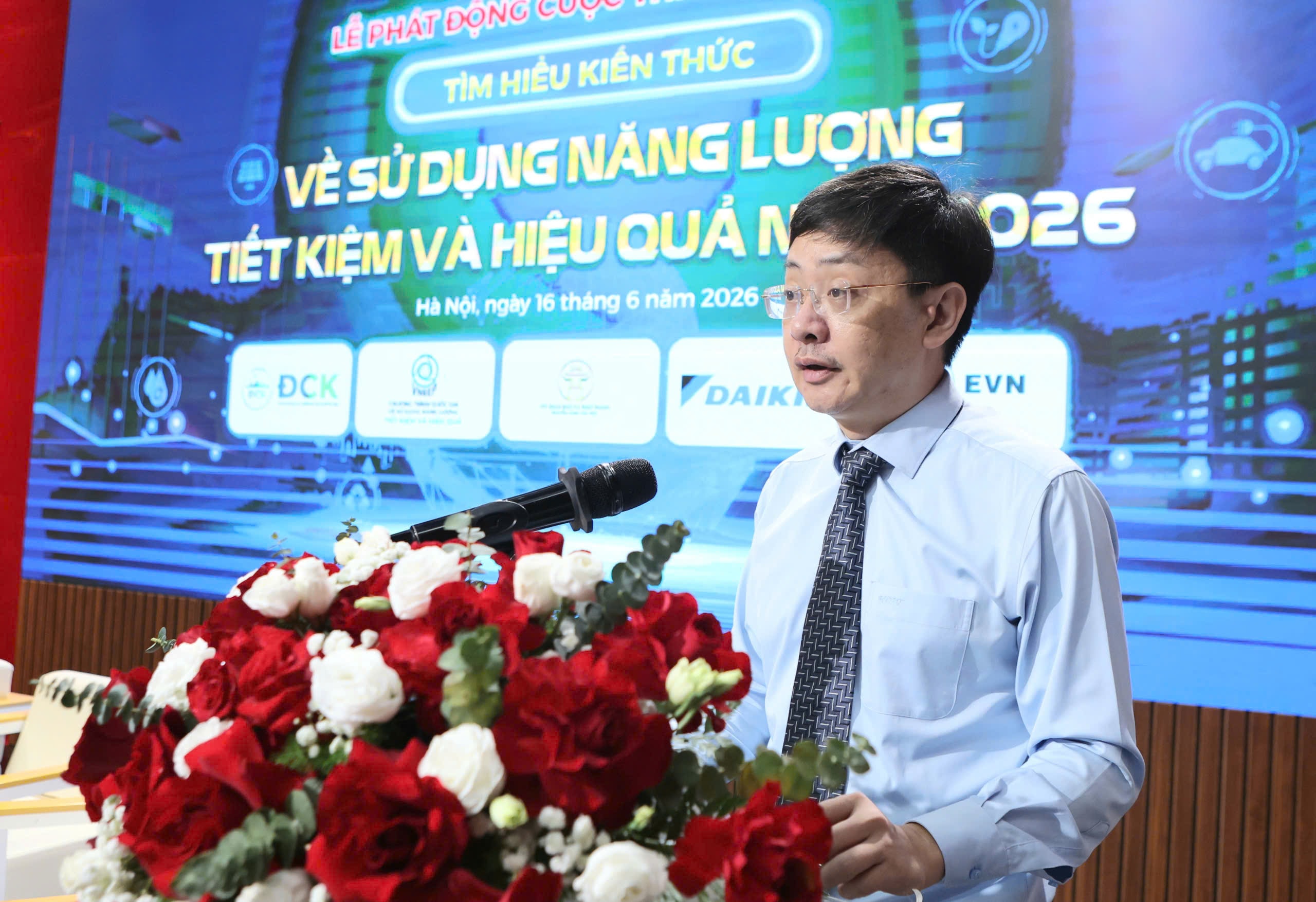 Phó Cục trưởng Cục Đổi mới sáng tạo, Chuyển đổi xanh và Khuyến công, Bộ Công Thương Đặng Hải Dũng phát biểu