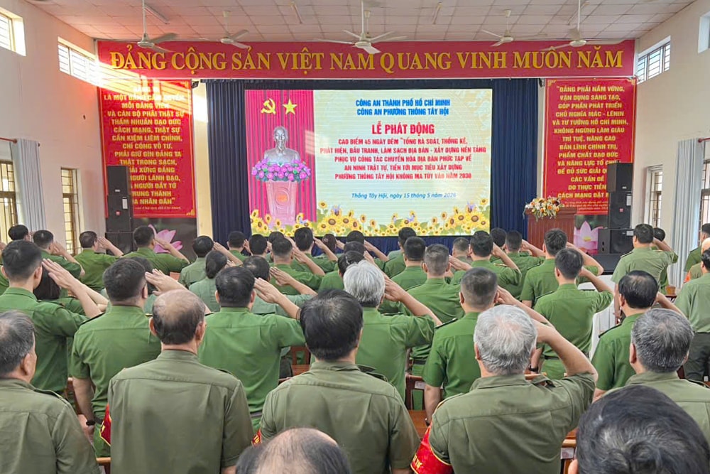 TP. Hồ Chí Minh Quyết liệt làm sạch địa bàn, xây dựng phường không ma túy