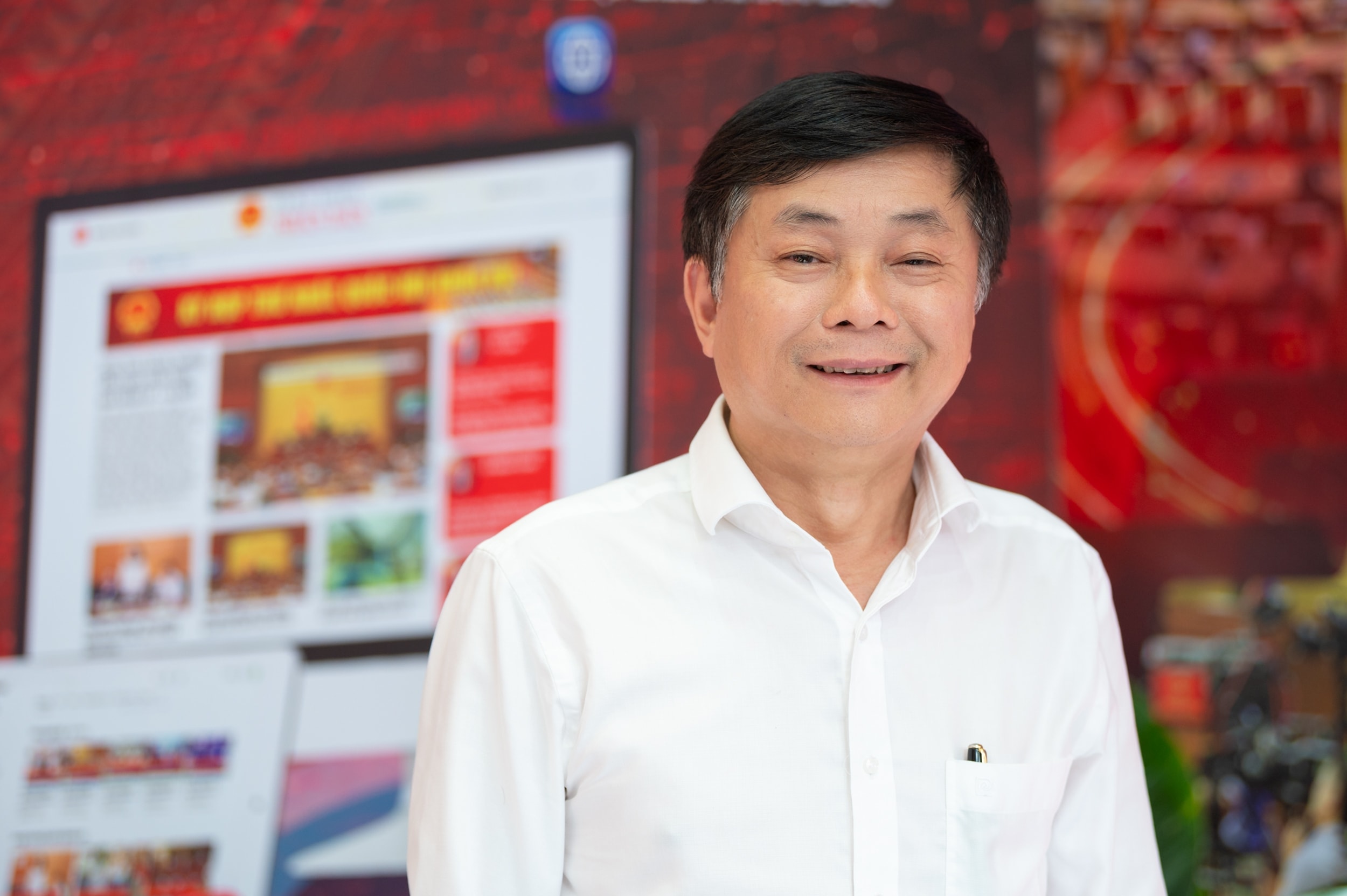 Giám đốc Học viện Báo chí PGS.TS Phạm Minh Sơn