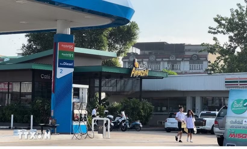 A petrol station in Thailand (Illustrative photo: VNA)