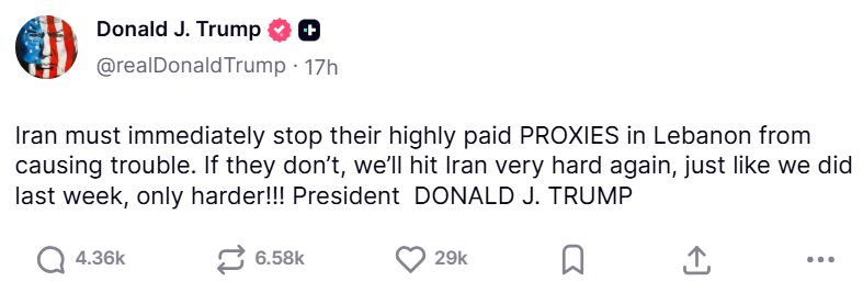 Kebenaran Trump di Media Sosial