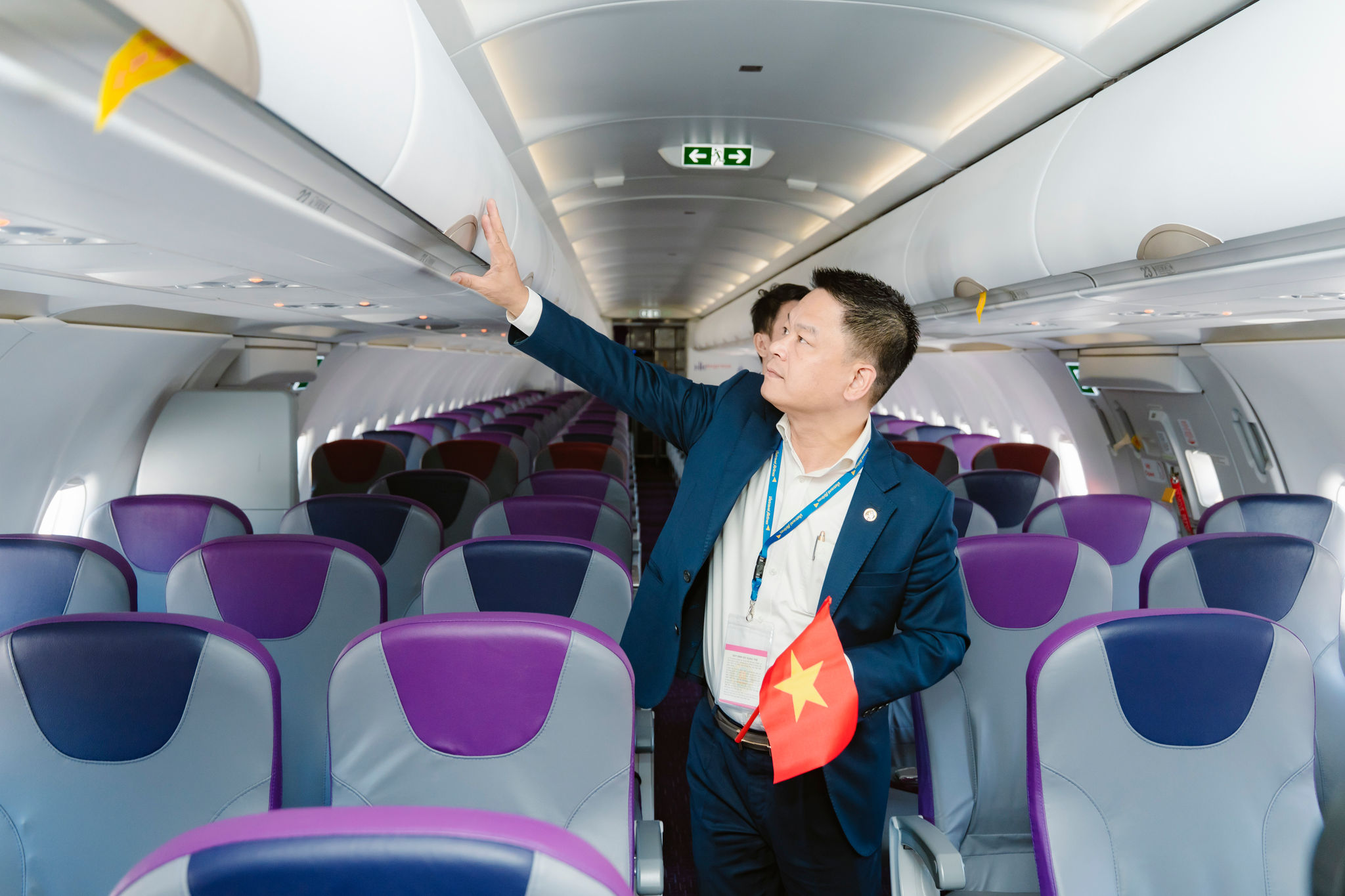 Vietravel Airlines đặt mục tiêu tăng tốc đầu tư đồng bộ cả về quy mô đội tàu bay lẫn chất lượng nguồn nhân lực phục vụ khai thác, đảm bảo an toàn tuyệt đối và mang lại hiệu quả khai thác tối ưu nhất. Ảnh VT