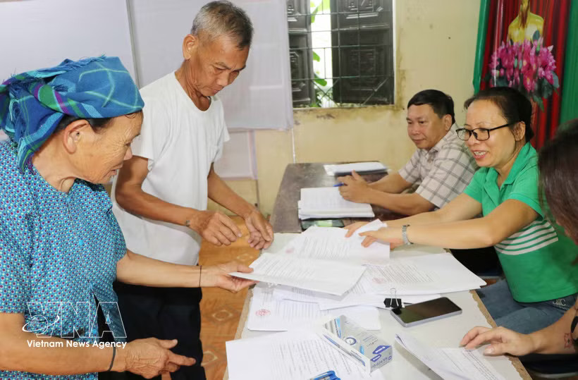 The State’s village and hamlet reorganisation policy receive broad public backing in Lai Chau. (Photo: VNA)