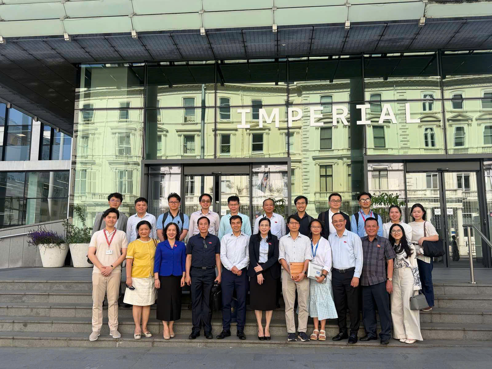 Đoàn công tác làm việc với Đại học Imperial, Vương quốc Anh