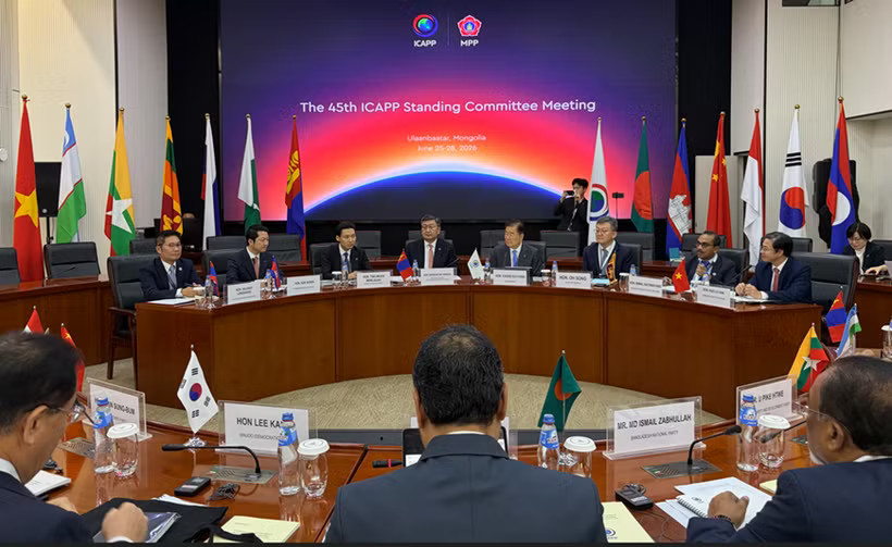 The 45th Meeting of the ICAPP Standing Committee is held in Ulaanbaatar, Mongolia, from June 24 to 28. (Photo: The Courtesy of the Ministry of Foreign Affairs)