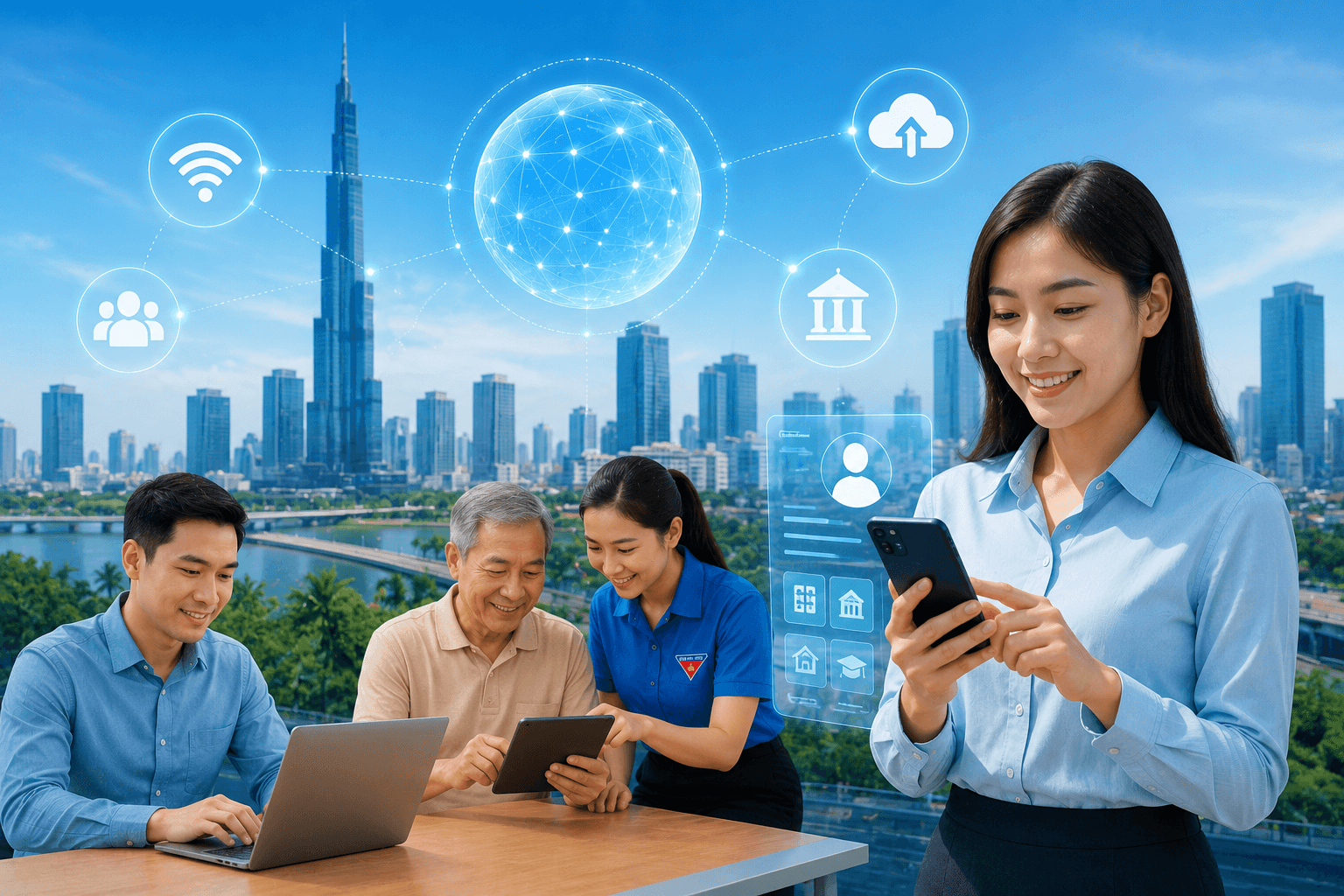 TP. Hồ Chí Minh Xây dựng nền tảng công dân số cho chuyển đổi số toàn diện