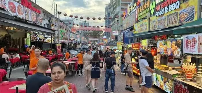 A street in Malaysia - Illustrative image (Photo: VNA) 