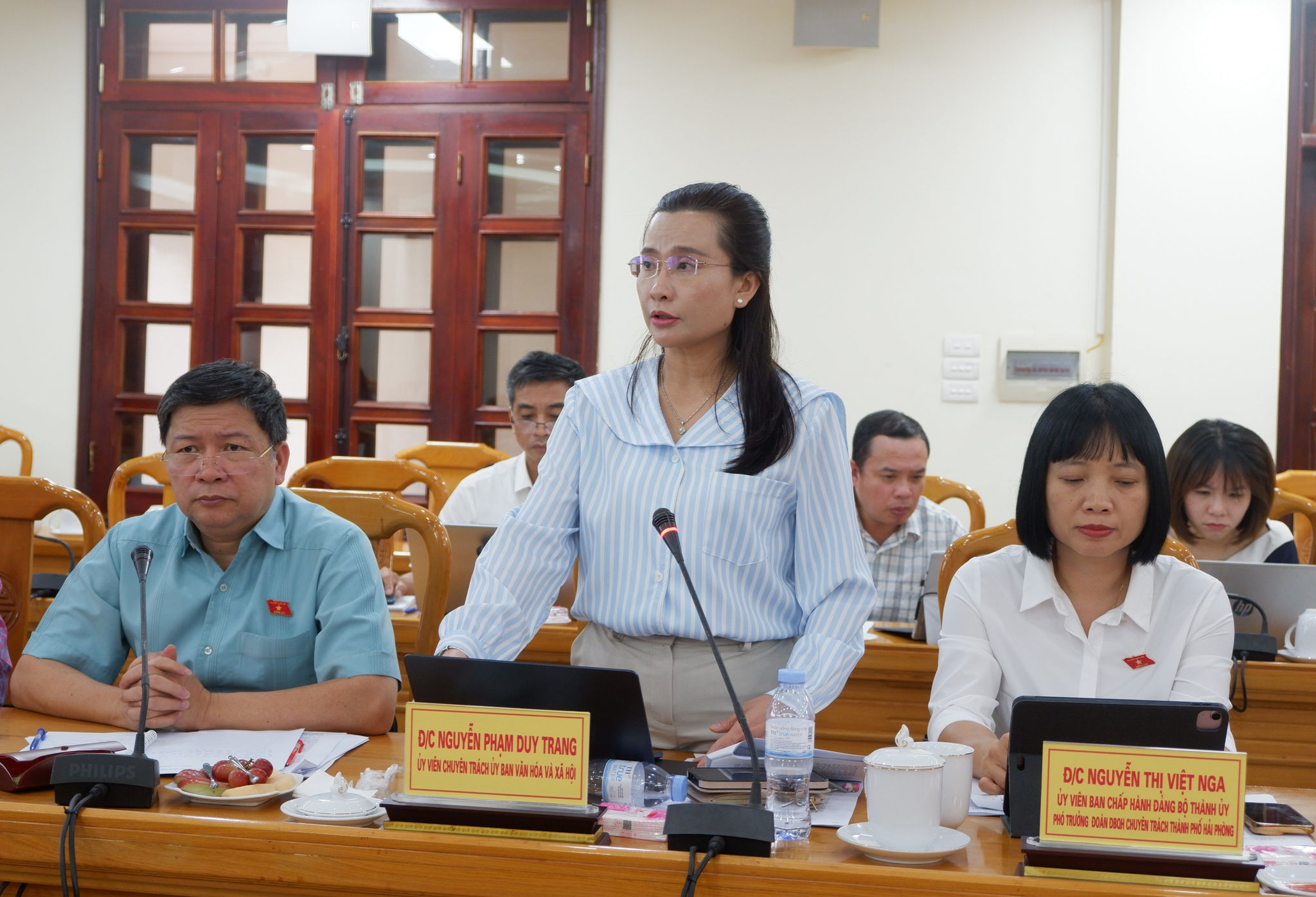 ĐBQH hoạt động chuyên trách tại Ủy ban Văn hóa và Xã hội Nguyễn Phạm Duy Trang