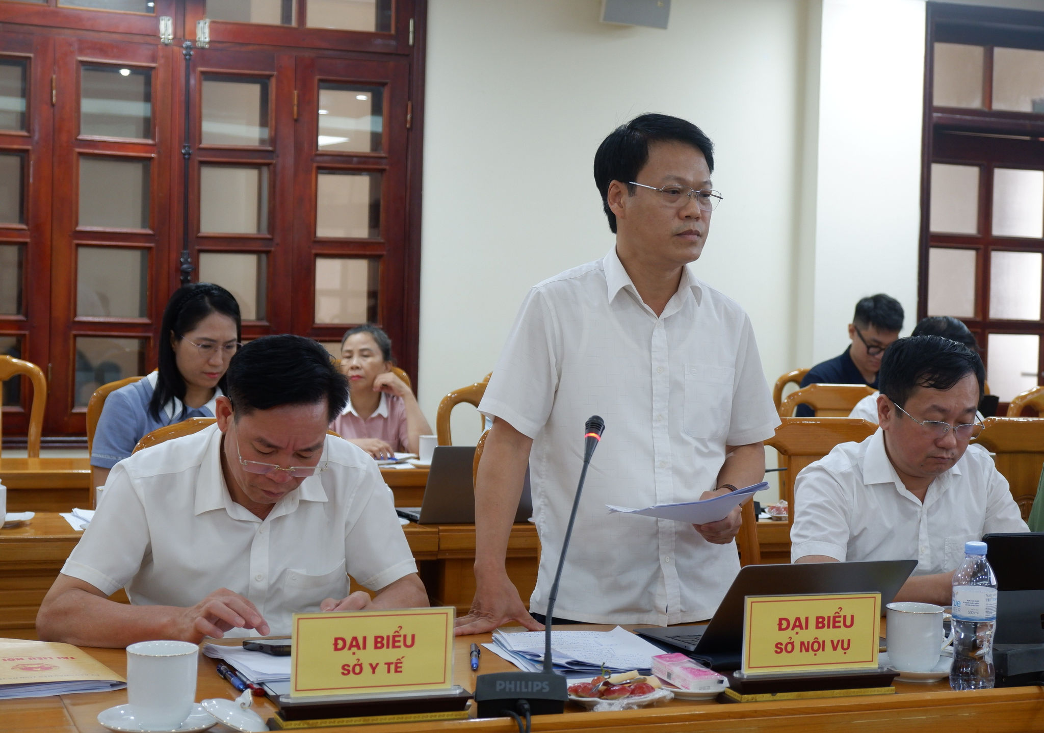 Phó Giám đốc Sở Nội vụ Hà Tĩnh Đinh Hữu Công