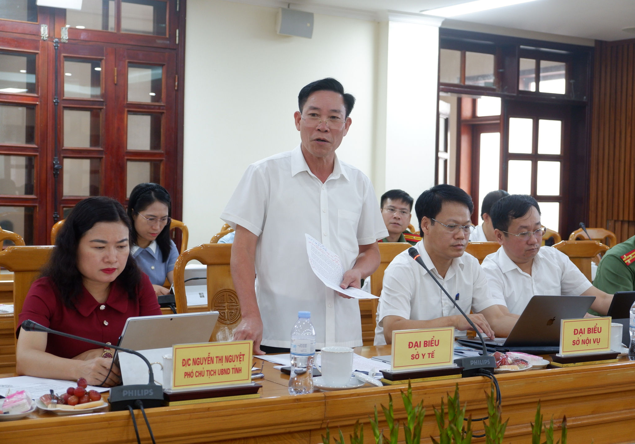 Phó Giám đốc Sở Y tế Hà Tĩnh Lê Mai Thuộc