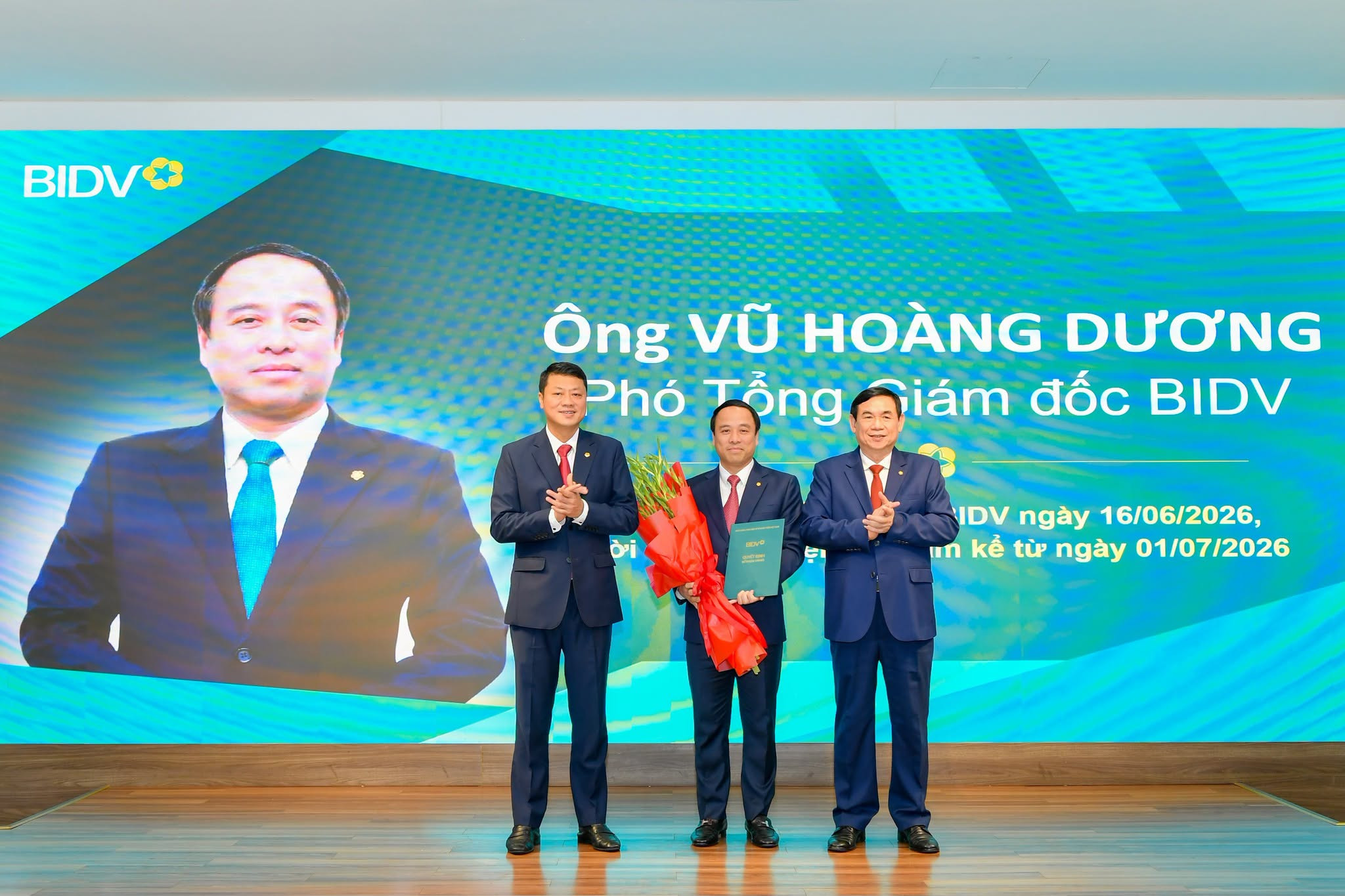 Ông Vũ Hoàng Dương nhân quyết định bổ nhiệm Phó Tổng giám đốc