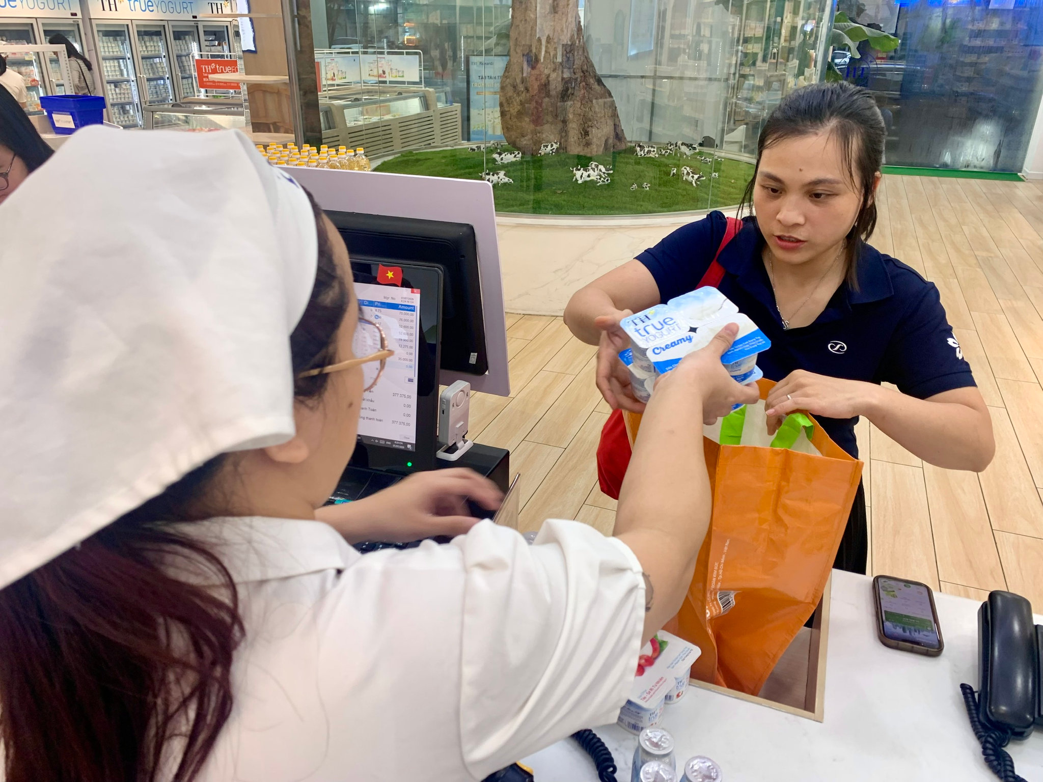 Chị Đỗ Thị Ngân (khách hàng true mart)
