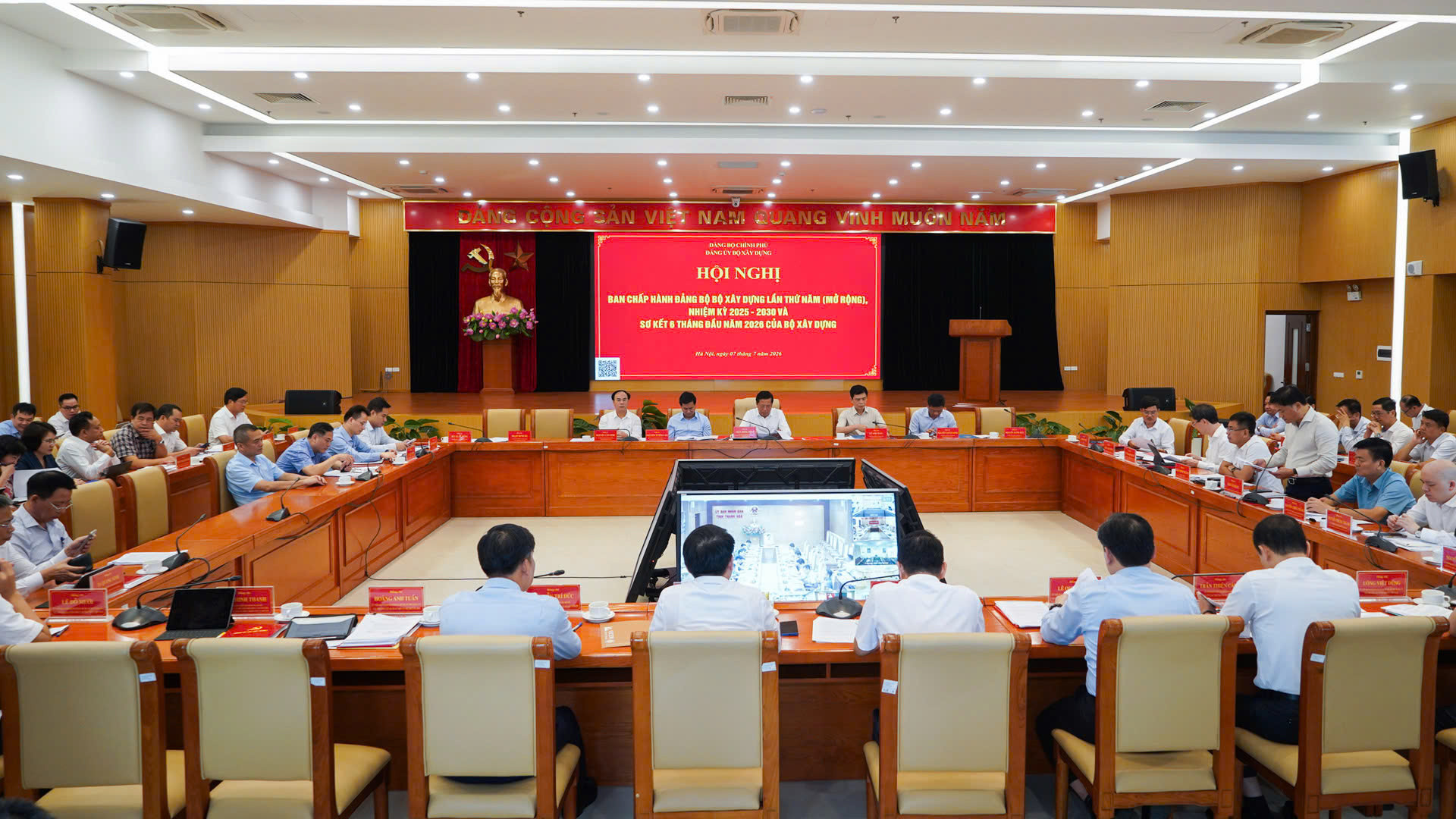 Toàn cảnh hội nghị. Ảnh: Bộ Xây dựng