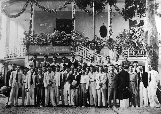 Các đại biểu dự Hội nghị Văn hóa toàn quốc lần thứ nhất, tháng 11 năm 1946 