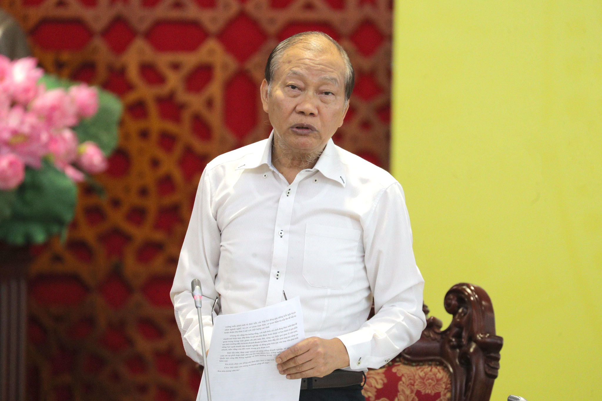 Phó Chủ tịch VCCI Hoàng Quang Phòng