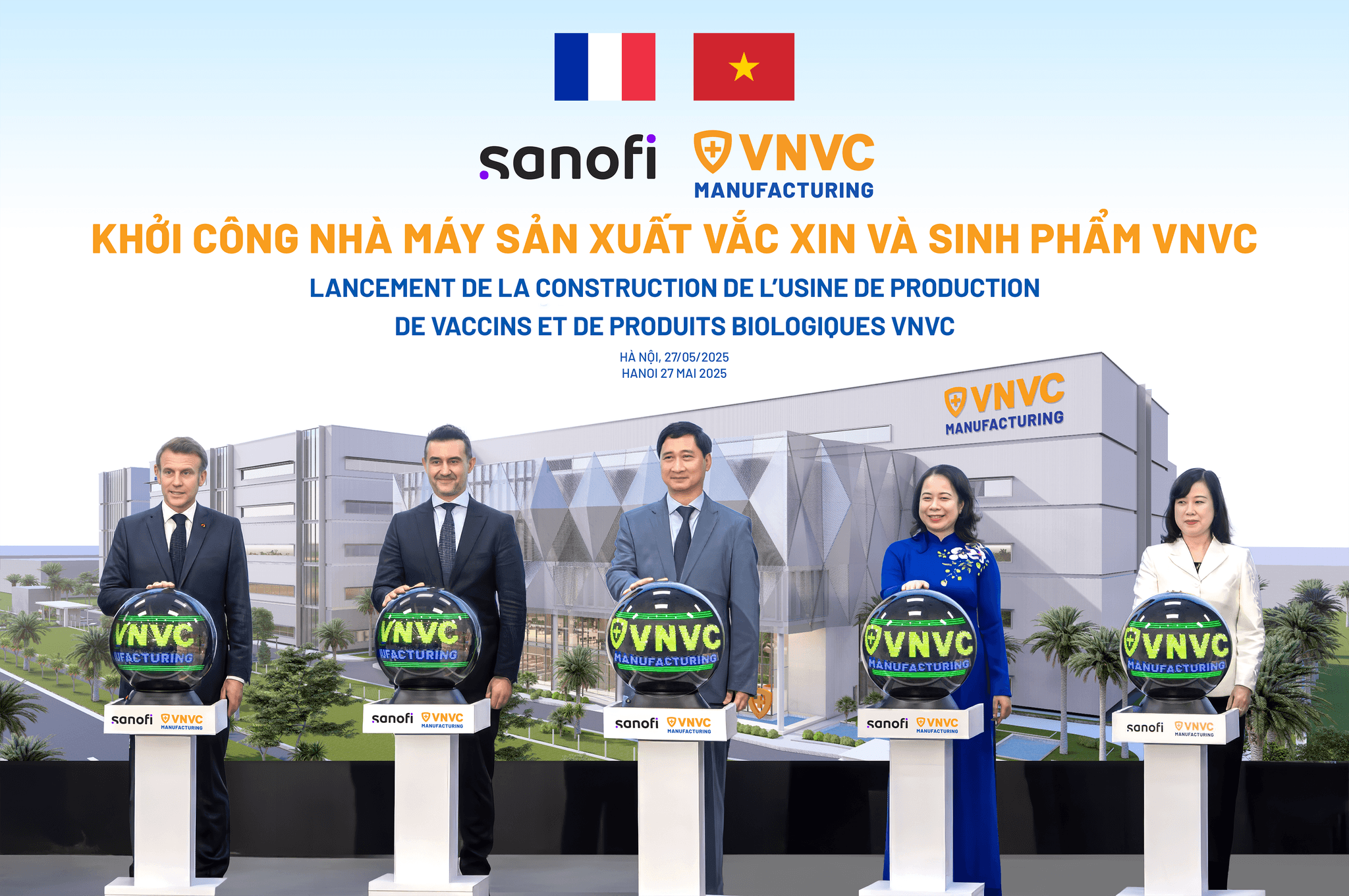 1 ảnh Hải Nam khoi-cong-nha-may-Vac-xin-va-Sinh-pham-VNVC ảnh Hải Nam