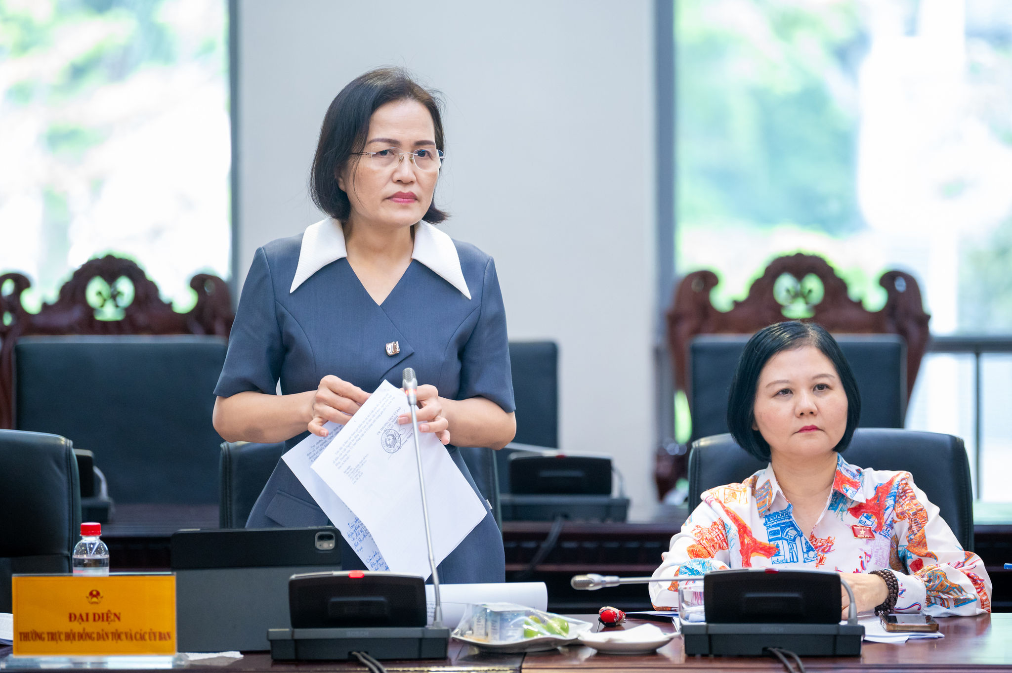 ĐBQH chuyên trách tại Ủy ban Pháp luật và Tư pháp Trần Thị Kim Nhung