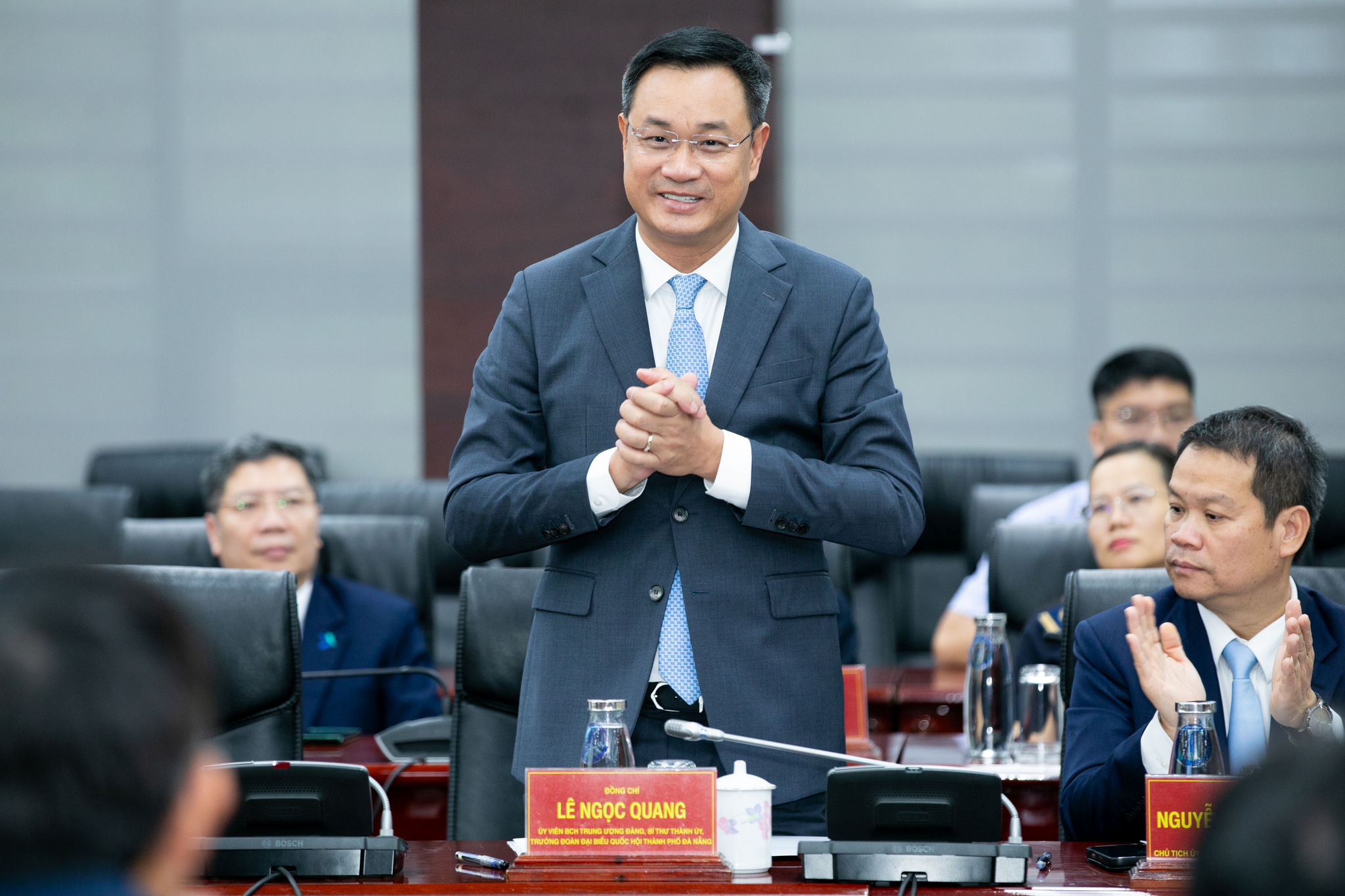 3. Ông Lê Ngọc Quang, Ủy viên Trung ương Đảng, QQ8823 Nổ Hũ Thành ủy TP Đà Nẵng tại lễ ký kết