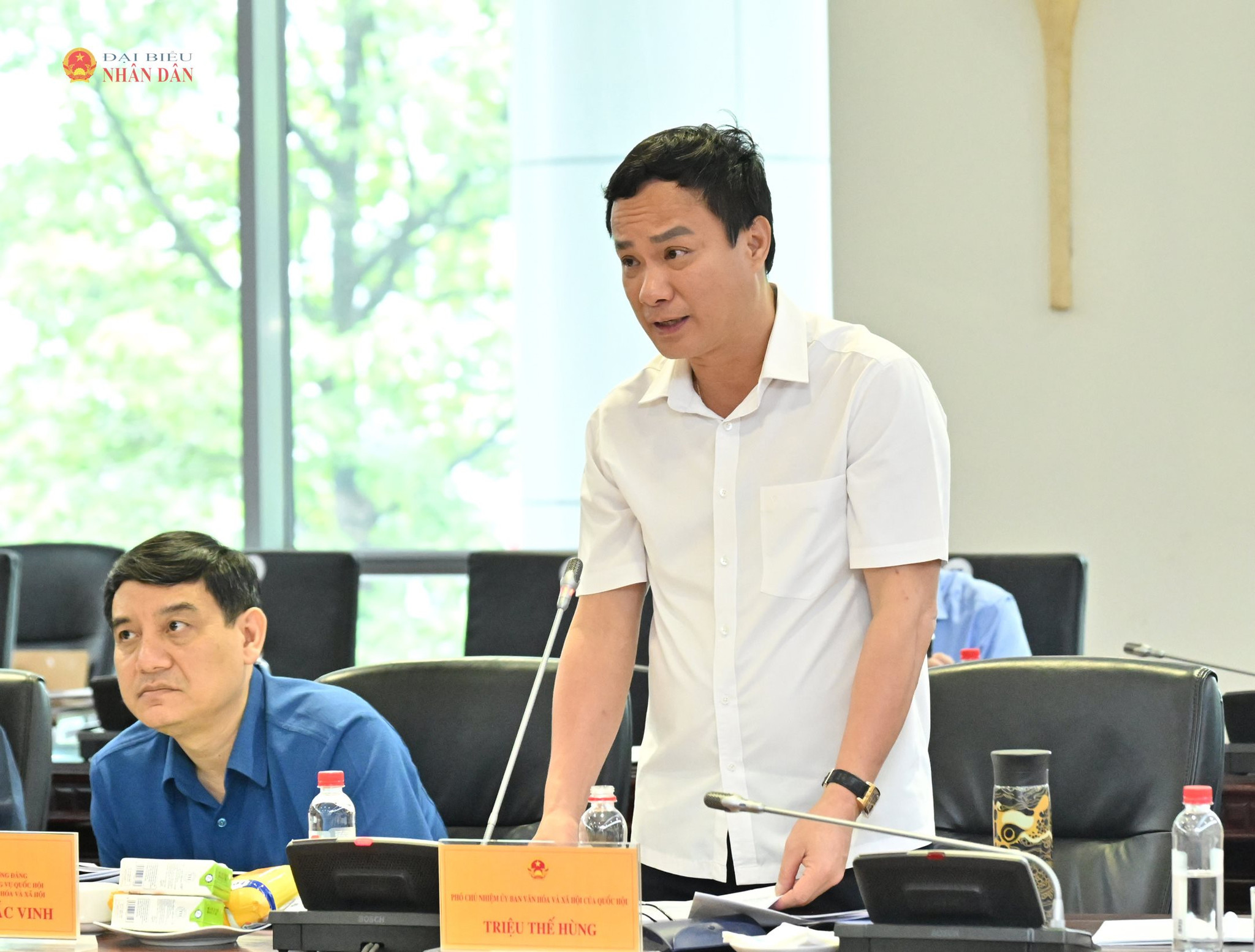 Phó QQ88k Win Ủy ban Ủy ban Văn hóa và Xã hội Triệu Thế Hùng