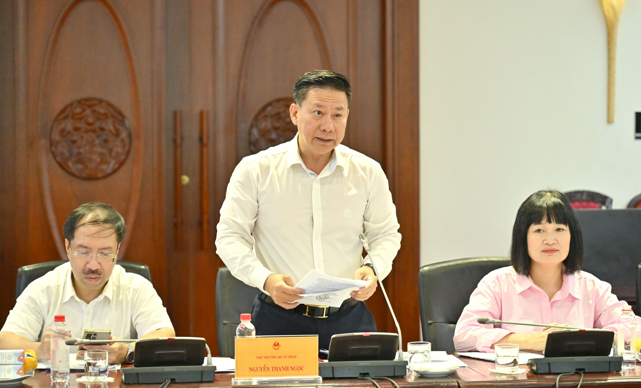 Thứ trưởng Bộ Tư pháp Nguyễn Thanh Ngọc