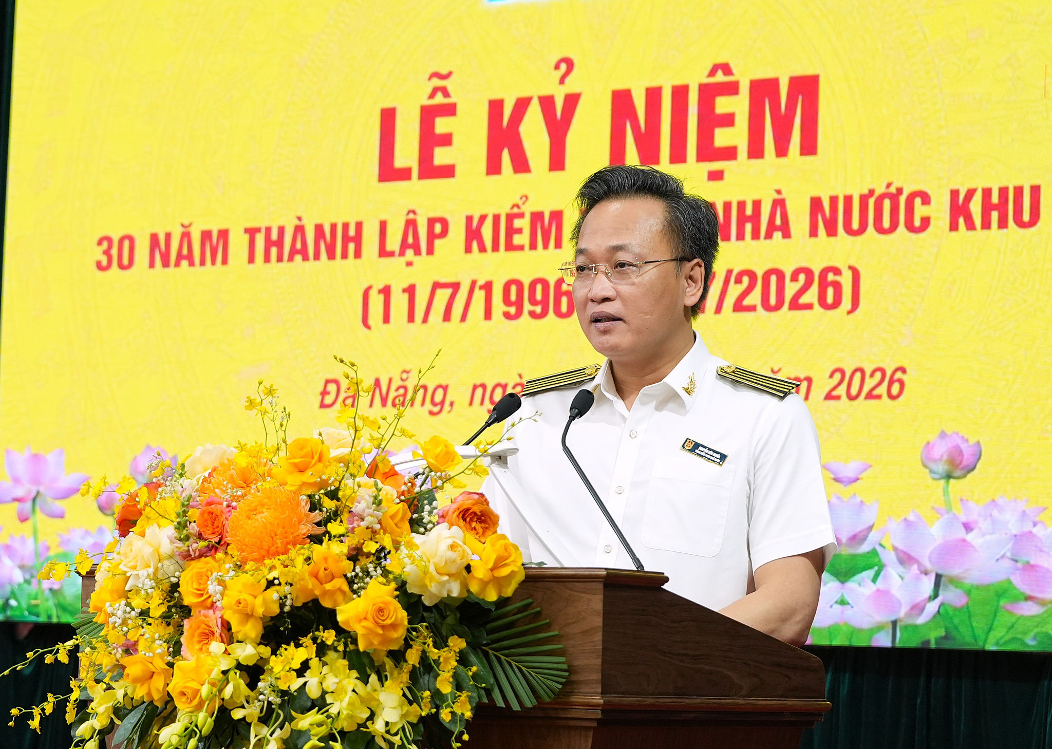 Tổng Kiểm toán nhà nước Nguyễn Hữu Nghĩa phát biểu