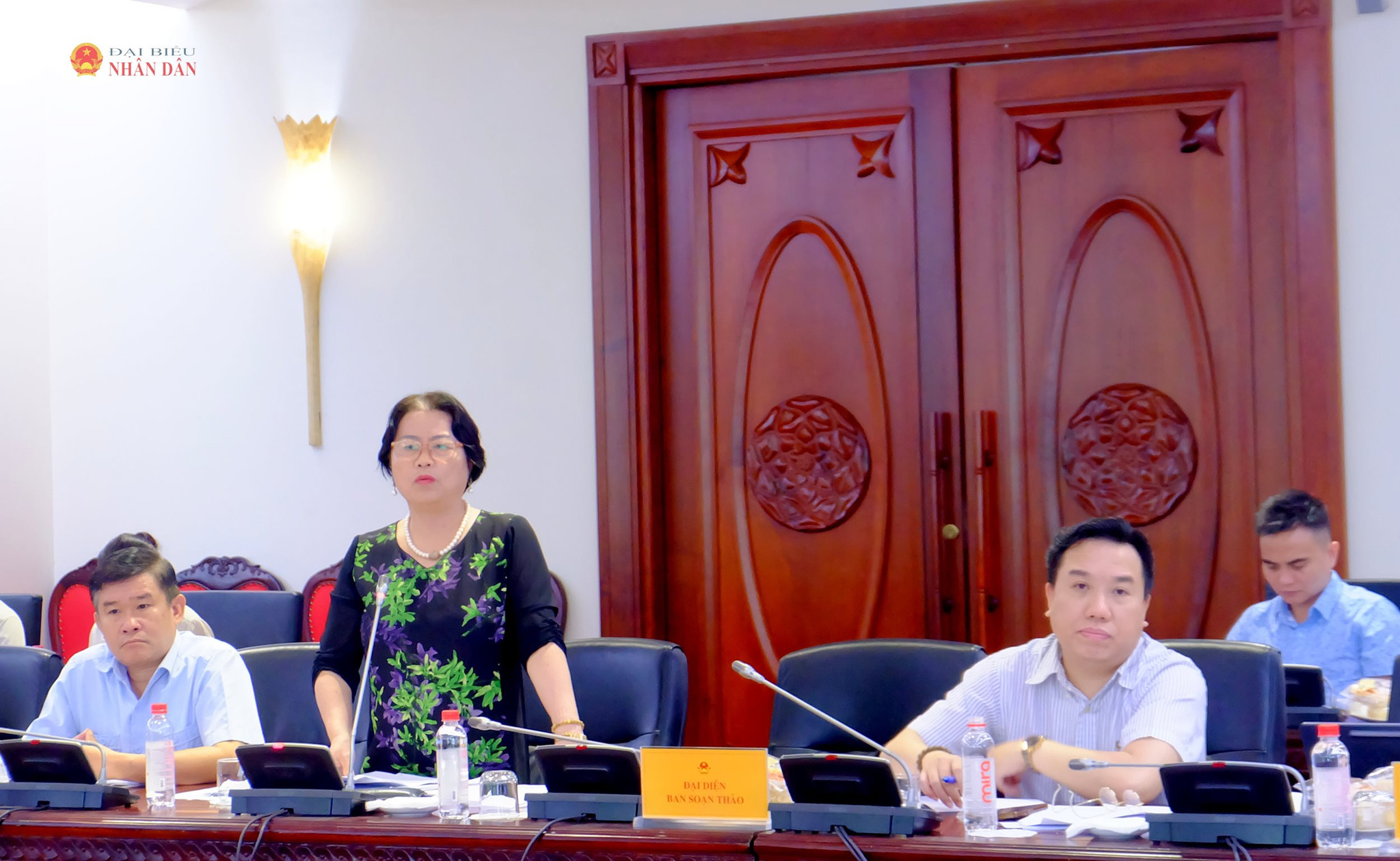 Bà Nguyễn Thị Báo, Phó Giám đốc Trung tâm Bảo vệ bản quyền, Hội Xuất bản Việt Nam