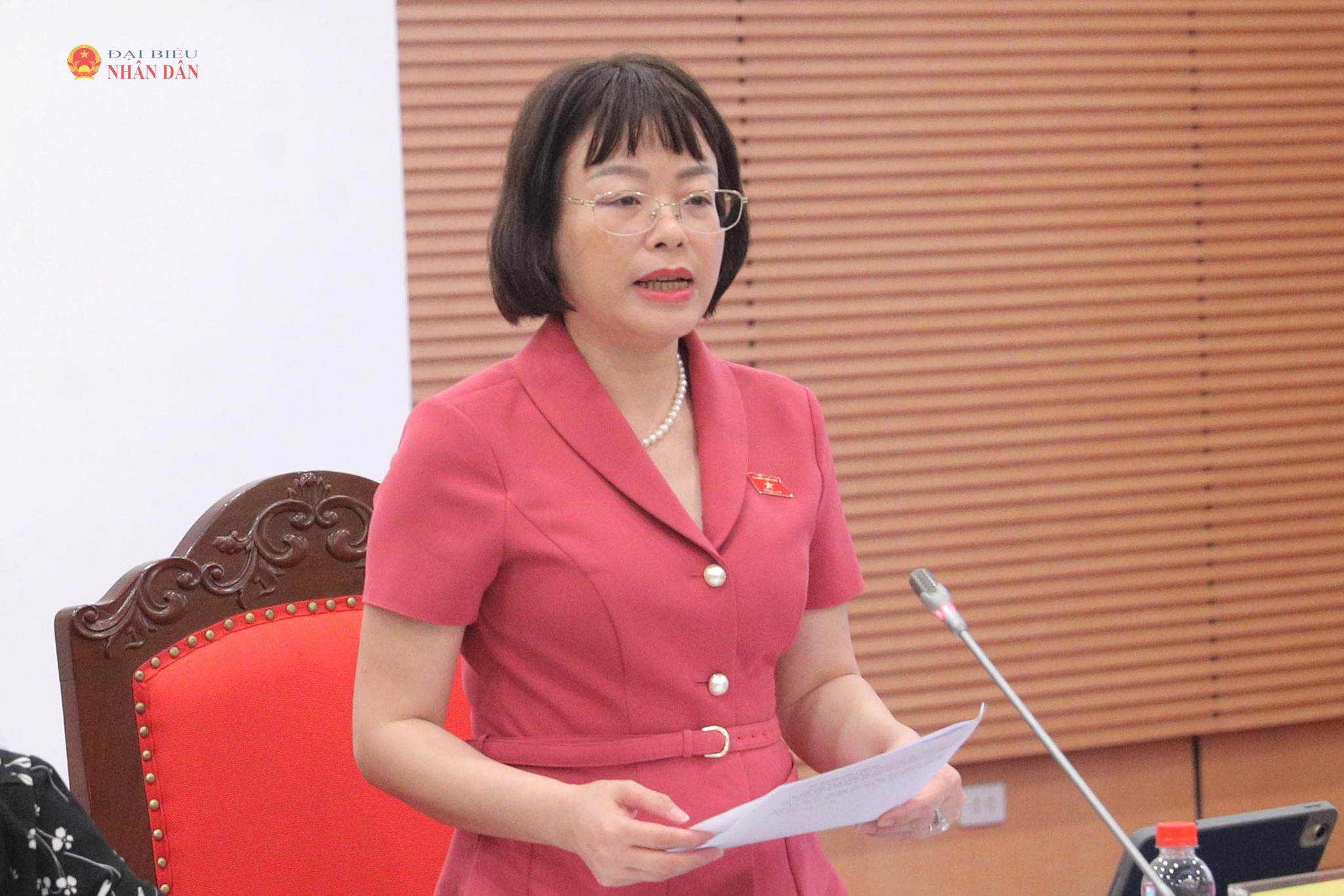 Phó Chủ nhiệm Ủy ban Khoa học, Công nghệ và Môi trường Nguyễn Thị Mai Phương
